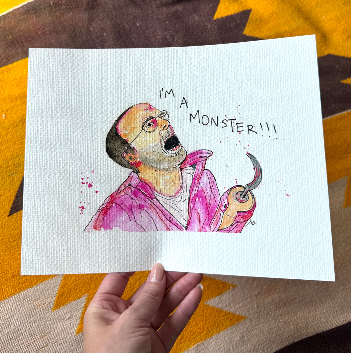 I'm a monster!