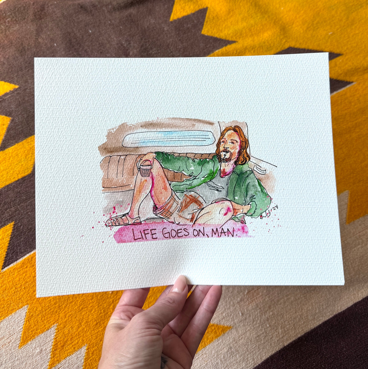 life goes on, man.